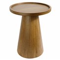 Side table Sagrado L, mango wood, D40cm H50cm