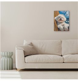 Картина на холсте Fluffy summer, 30x40cm