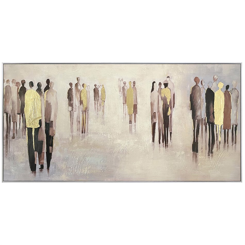 Canva Gold People, 70x140cm