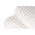 Decorative Plate ORGANIC, white, 26x20x4cm