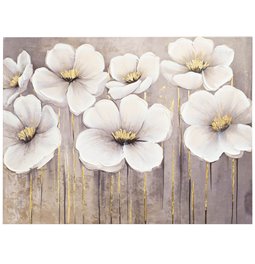 Oil paiting Bright Flowers, 80x60cm