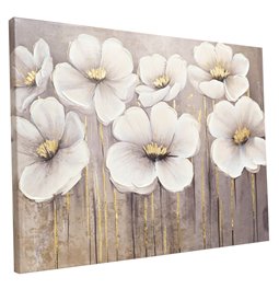 Oil paiting Bright Flowers, 80x60cm