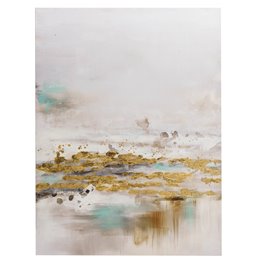 Oil paiting Golden Powder III, 75x100cm