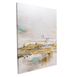 Oil paiting Golden Powder III, 75x100cm