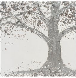 Oil paiting Miracle Tree II, 100x100cm