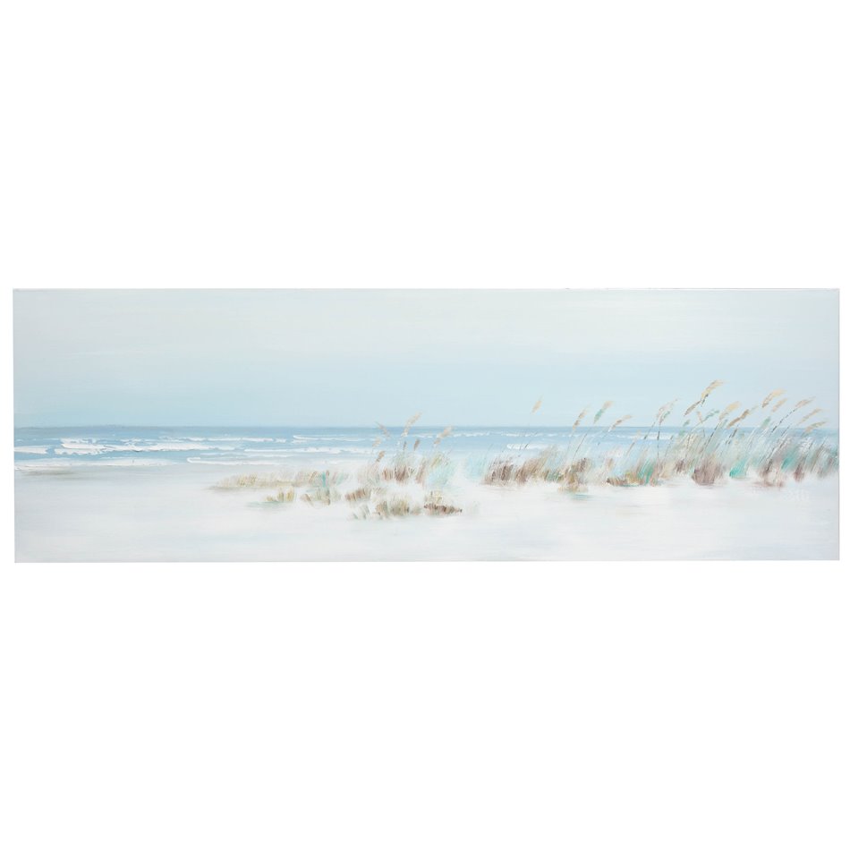 Oil paiting Romantic Beach, 150x50cm