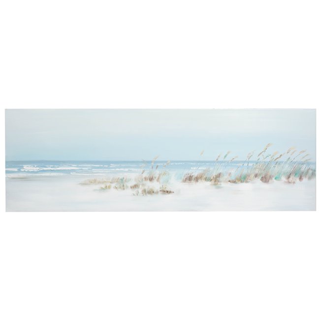 Oil paiting Romantic Beach, 150x50cm