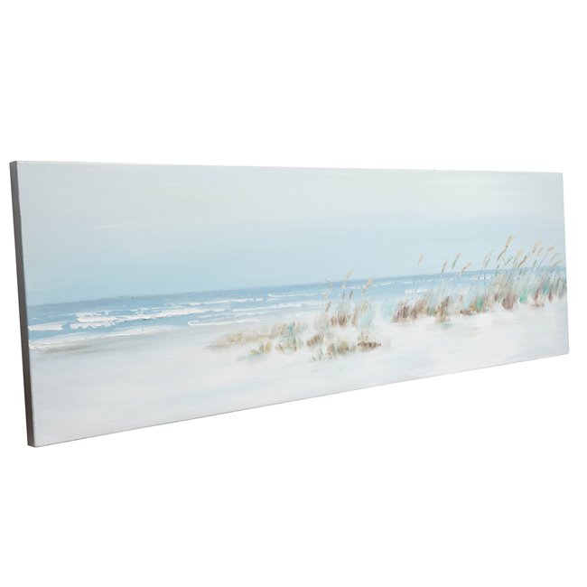 Oil paiting Romantic Beach, 150x50cm
