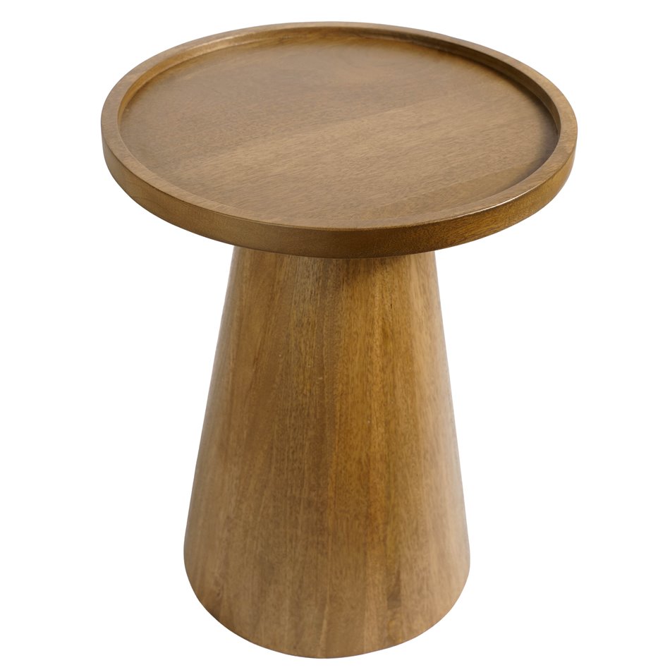 Side table Sagrado L, mango wood, D40cm H50cm