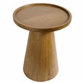 Side table Sagrado L, mango wood, D40cm H50cm