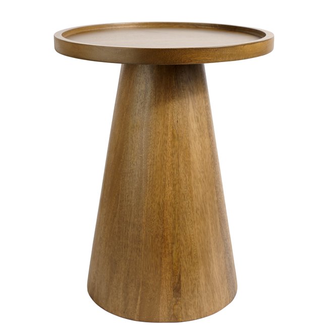 Side table Sagrado L, mango wood, D40cm H50cm