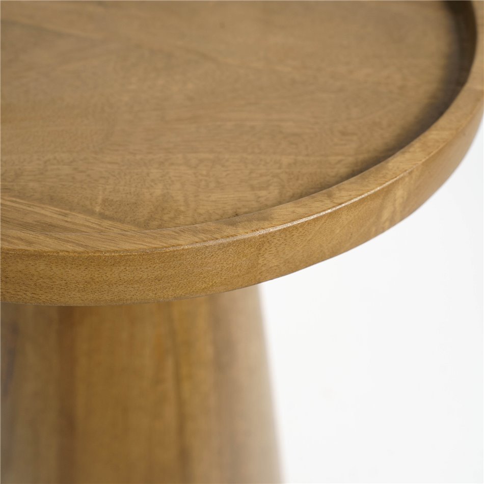 Side table Sagrado M, mango wood, D35cm H45cm