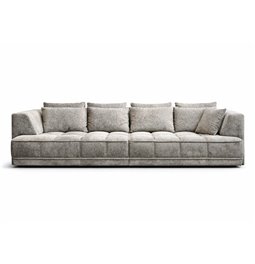 Sofa Wetiga, electrically extendable, H88x302x136cm, seat height 44cm