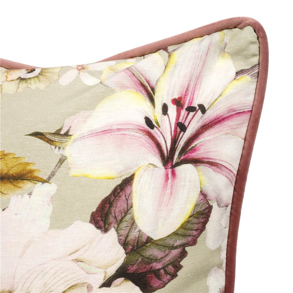 Decorative pillowcase Estelle 1, with trim, 45x45cm