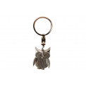 Keychain Owl, metal, 10cm