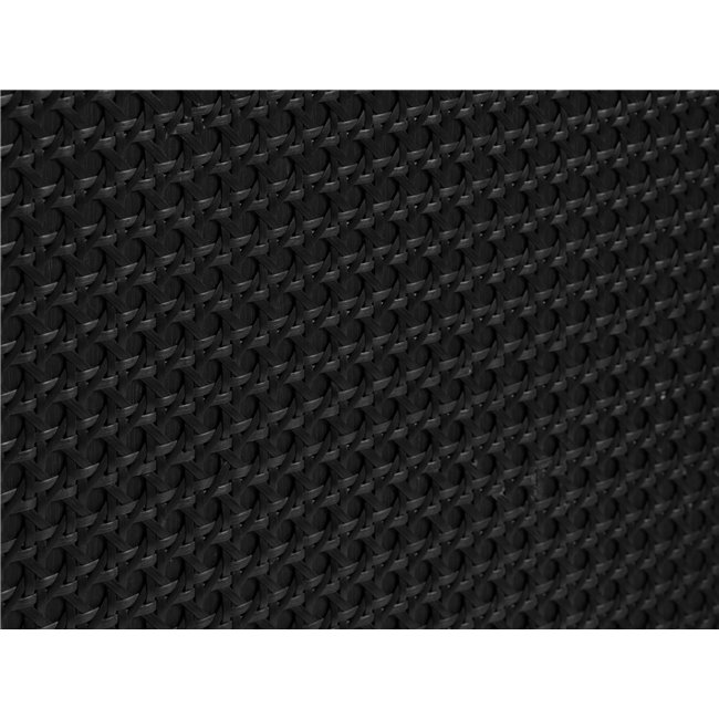 Буфет Usakola, черный, MDF/металл, H80x140x40см