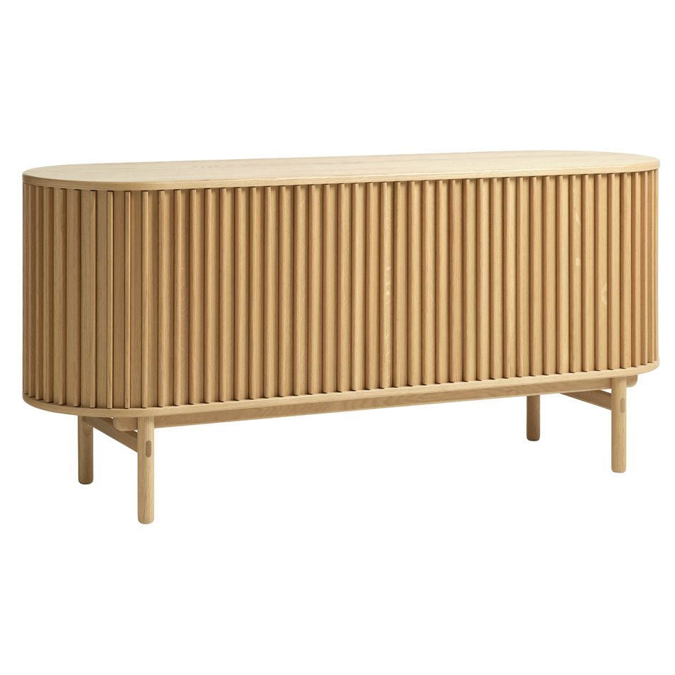 Буфет Ukarno, натурального цвета, шпон дуба/массив дуба, H73х160х45см