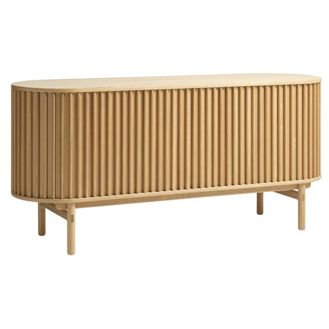 Буфет Ukarno, натурального цвета, шпон дуба/массив дуба, H73х160х45см