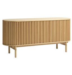 Буфет Ukarno, натурального цвета, шпон дуба/массив дуба, H73х160х45см