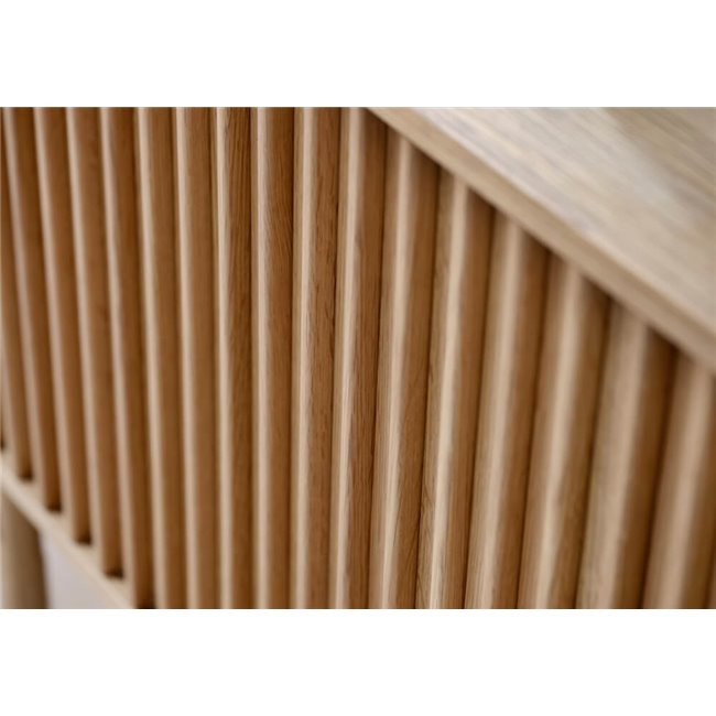 Буфет Ukarno, натурального цвета, шпон дуба/массив дуба, H73х160х45см