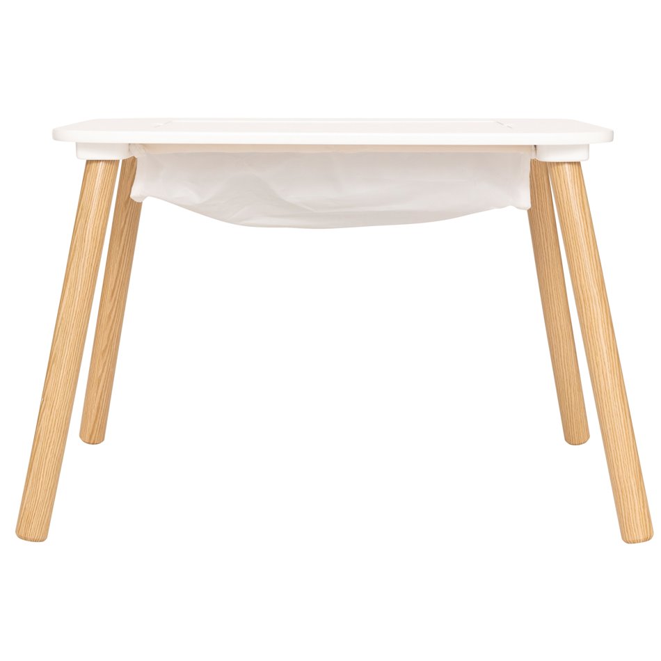 Children's table BULDY BRIK, MDF/pine wood legs, 68.5x46.5cm H43cm