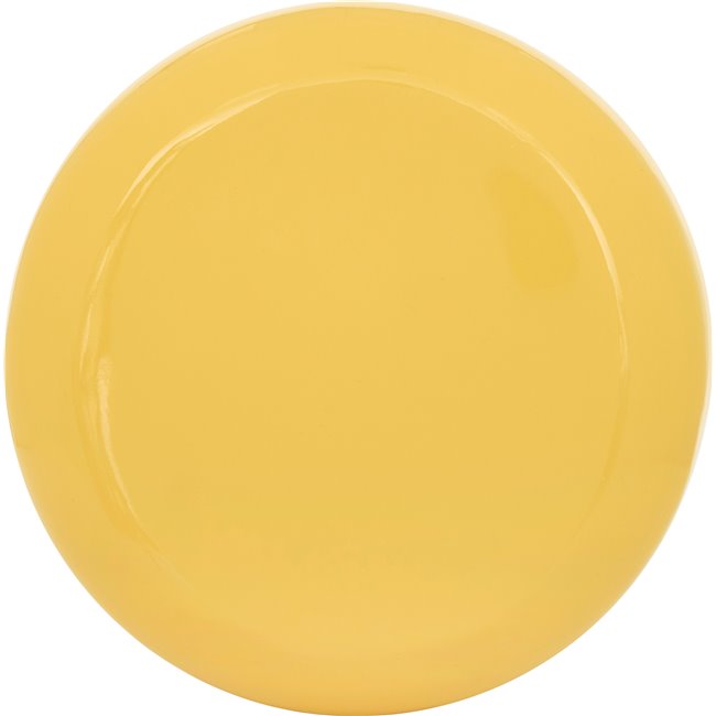 Coffe table Yellow Stoneto, D35cm H43cm