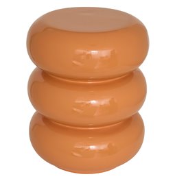 Coffee table Totem Gloss, orange, D35cm H43cm