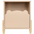 Прикроватный столик Sweet Bear, MDF/ножки из сосны дерево, H40x35.5x33cm