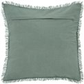 Decorative cushion Waffle Widdy, blue-gray, 45x45cm