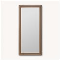 Mirror Brown Anke, brown/gold color, H160x74x2.3cm