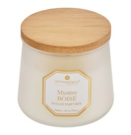 Candle in glass jar Elisa Bois, 200g, H8.3cm, D9.1cm