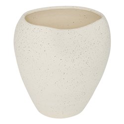 VASE CRMQ DESTRU SIEN, ceramic, H29.5cm, D27.5cm