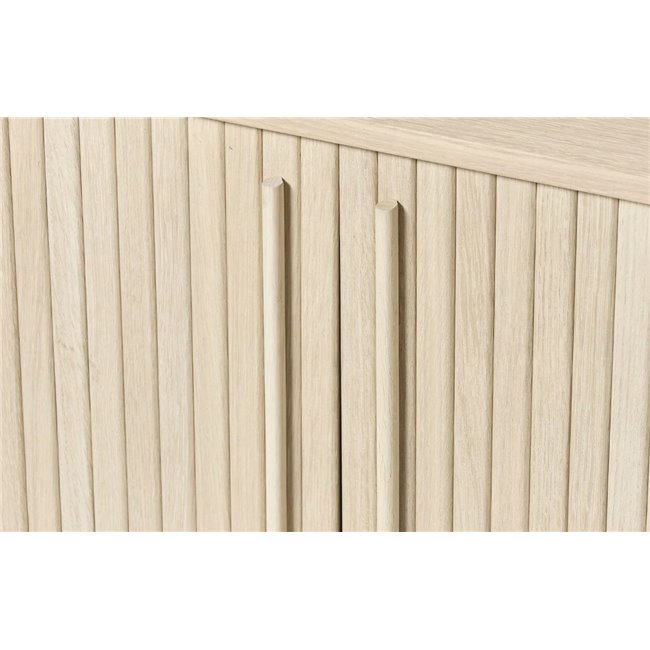 Буфет Umeta, цвет белого дуба, MDF/дубовый шпон, H76x140x45см