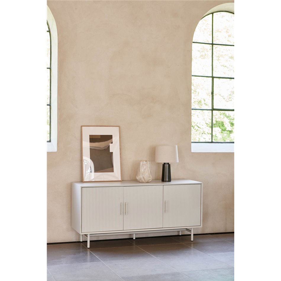 Буфет Unalma, белый, MDF/металл, H75x45x160см