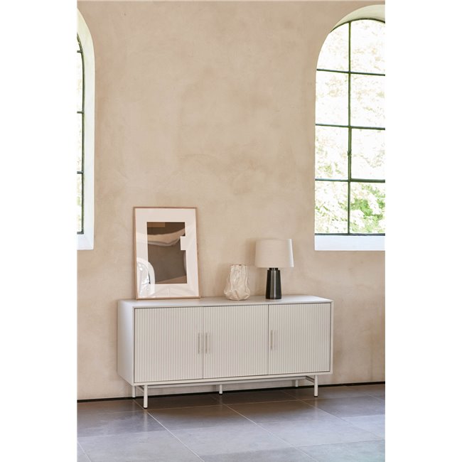 Буфет Unalma, белый, MDF/металл, H75x45x160см