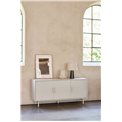 Буфет Unalma, белый, MDF/металл, H75x45x160см