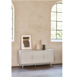 Буфет Unalma, белый, MDF/металл, H75x45x160см