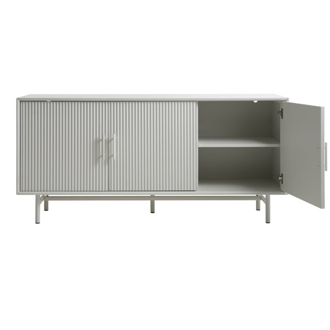 Буфет Unalma, белый, MDF/металл, H75x45x160см