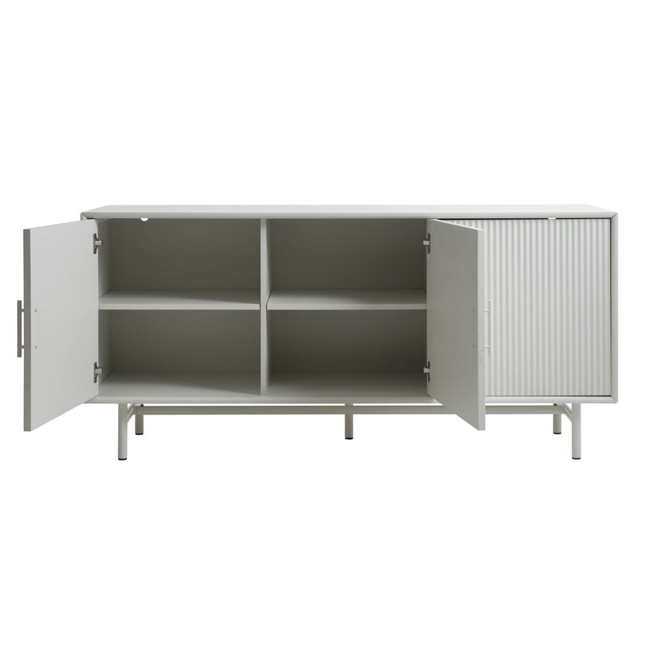 Буфет Unalma, белый, MDF/металл, H75x45x160см