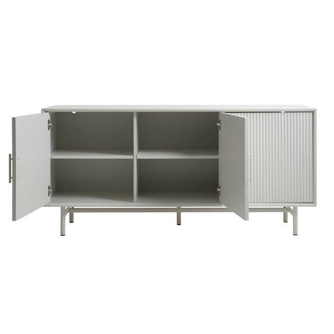 Буфет Unalma, белый, MDF/металл, H75x45x160см