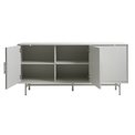 Буфет Unalma, белый, MDF/металл, H75x45x160см