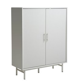 Шкаф Unalma, белый, MDF/металл, H125x40x100см