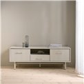 TV table Unalma, grey, MDF/metal, H50x45x140cm