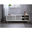 TV table Uvep, grey, steel, H55x160x45cm