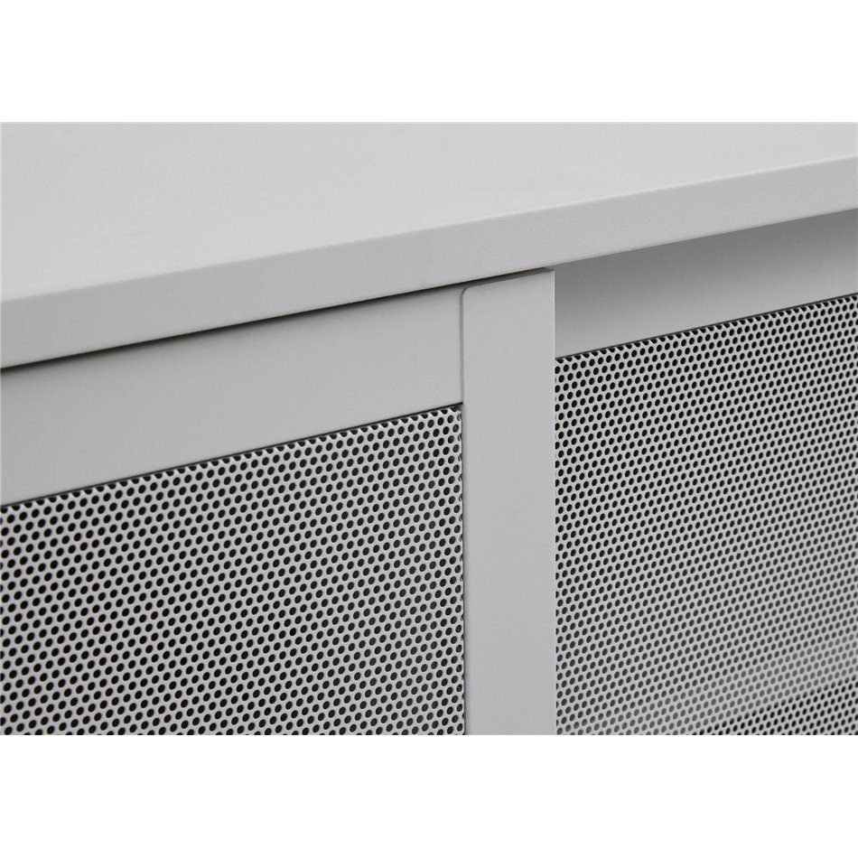 TV table Uvep, grey, steel, H55x160x45cm