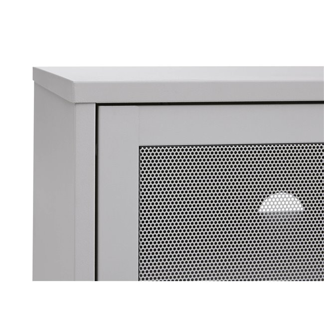 TV table Uvep, grey, steel, H55x160x45cm