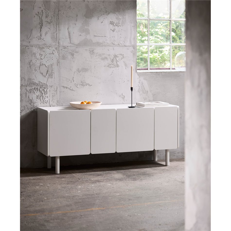 Буфет Unbera, белый, MDF, H70х160х45см