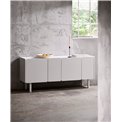 Буфет Unbera, белый, MDF, H70х160х45см