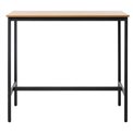 Bar Table Uncesura, natural color, MDF/metal, H105x120x60cm