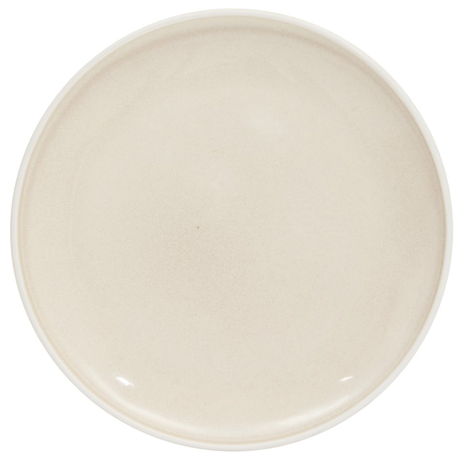 Десертная тарелка CHIARA BEIGE, бежевый, D21cm H2.2cm